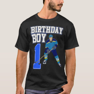 Eishockey Boy 1st Birthday Sport Player Coach G T-Shirt