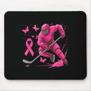 Eishockey Breast Cancer Awareness Player Pink Spl Mousepad