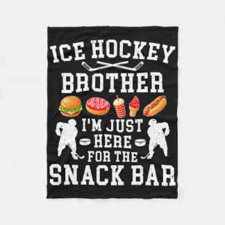 Eishockey-Bruder-Snack Byr Eishockeyspieler Bro Fleecedecke