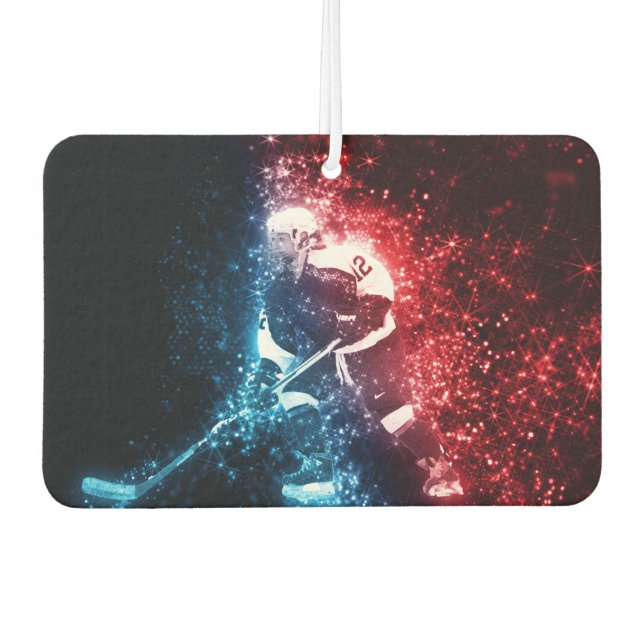 Eishockey Car Air Freshner Autolufterfrischer (Vorderseite)
