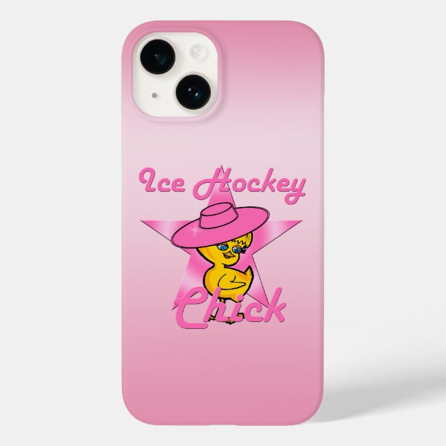 Eishockey-Chick #8 Case-Mate iPhone Hülle (Rückseite)