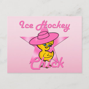 Eishockey-Chick #8 Postkarte