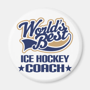 Eishockey-Coach-Geschenk Magnet