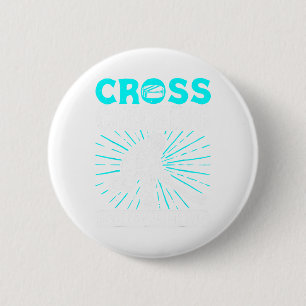 Eishockey Cross Checking ist, wie ich Spieler Team Button