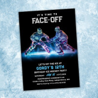 Eishockey Einladung zum Geburtstag