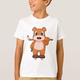 Eishockey-Eishockeyschläger T-Shirt