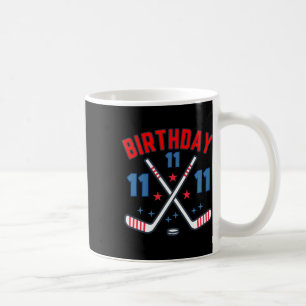 Eishockey Elf Geburtstagsjunge 11. Party Jungen Al Kaffeetasse