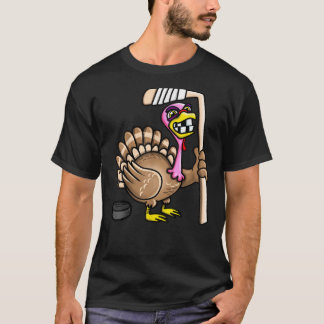 Eishockey Erntedank Türkei Herbstsitzung T-Shirt