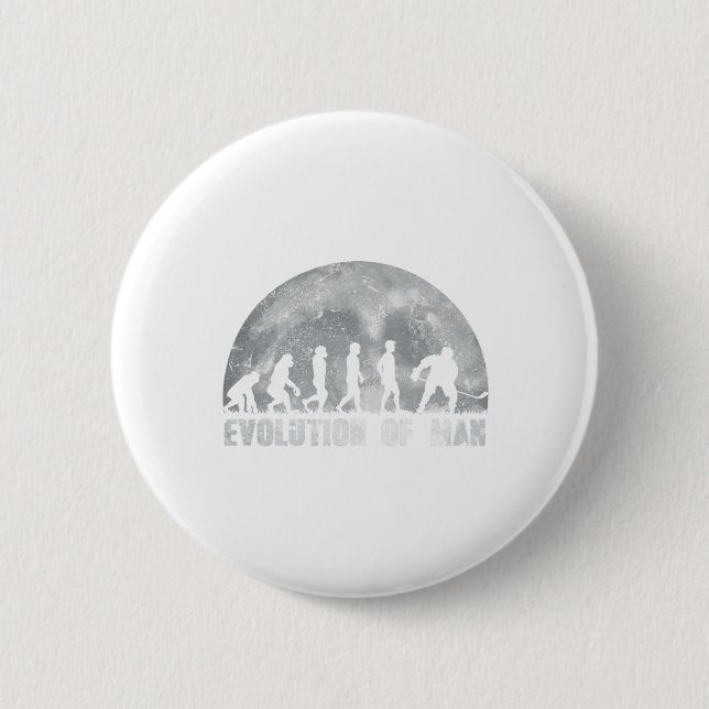 Eishockey-Evolution für Eishockeyspieler  Button (Vorderseite)
