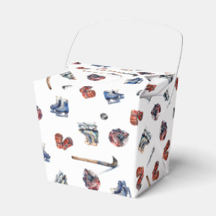 Eishockey-Gastgeschenke Eishockey Danke Geschenkschachtel