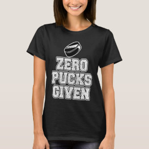 Eishockey-Geschenk für Männer und Frauen - Null Pu T-Shirt
