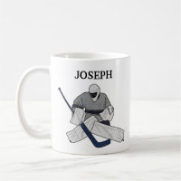 Eishockey Goalie Illustrierte Tasse