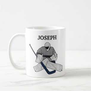 Eishockey Goalie Illustrierte Tasse