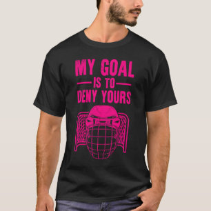 Eishockey Goalie Kids Men Hockey Spieler T-Shirt