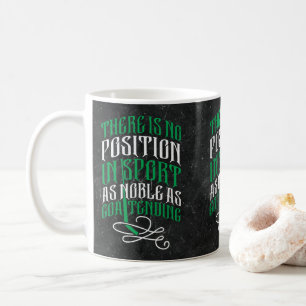 Eishockey Goalie Quote Tasse