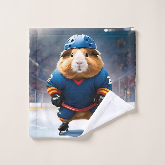 Eishockey-Guinea Pig, Waschlappen (Waschlappen)