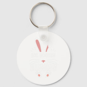 Eishockey-Häschen Lustige passende Ostern Hase Ei Schlüsselanhänger
