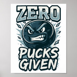 Eishockey Humor Sport Fan Design Keine Pucks Gesch Poster