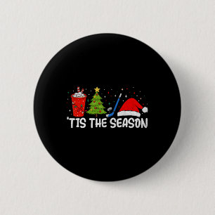 Eishockey Ist Die Saison Lustiges Weihnachten Eish Button