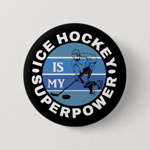 Eishockey ist meine Supermacht Button