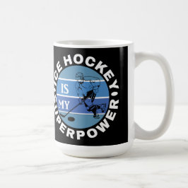 Eishockey ist meine Supermacht Kaffeetasse