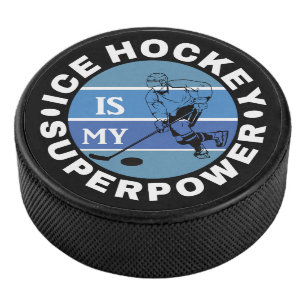 Eishockey ist meine Supermacht Puck