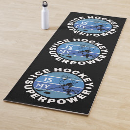 Eishockey ist meine Supermacht Yogamatte