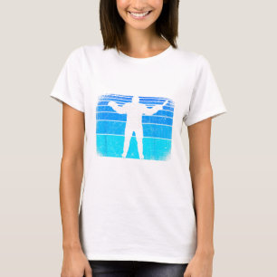 Eishockey-Jungen für Eishockey-Fan Eishockey-Spiel T-Shirt