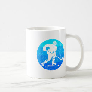 Eishockey-Jungen für Eishockey-Fan-Eishockeysaison Kaffeetasse
