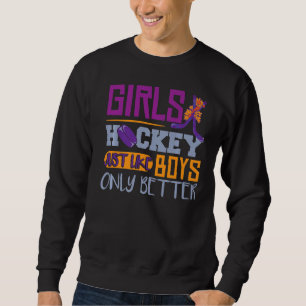 Eishockey-Kinder Sweatshirt