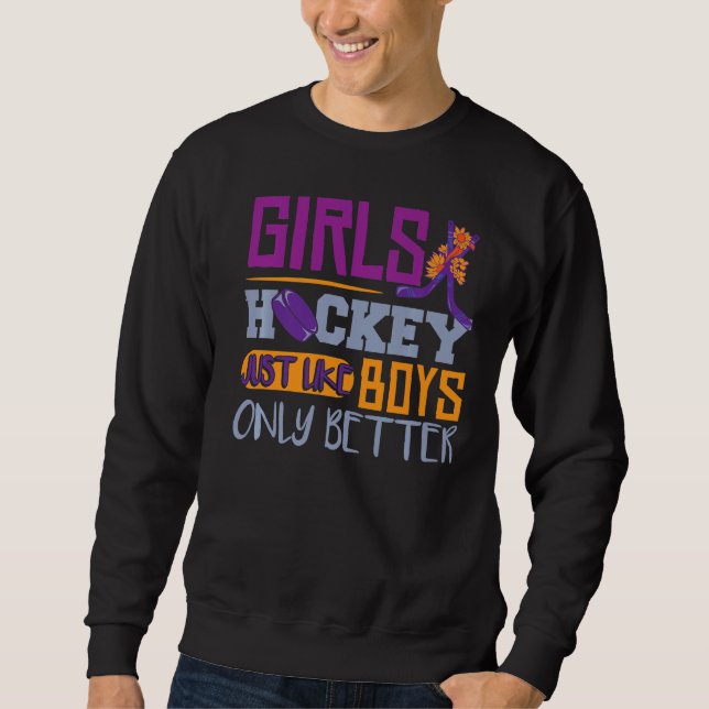 Eishockey-Kinder Sweatshirt (Vorderseite)