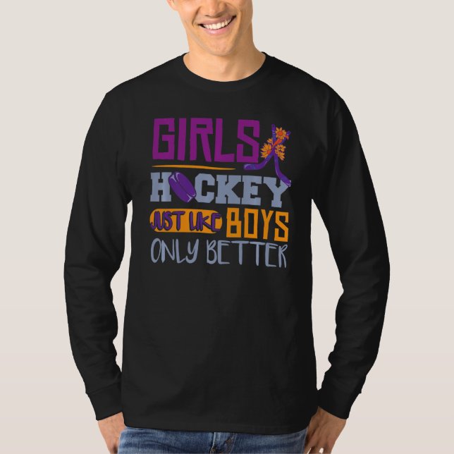 Eishockey-Kinder T-Shirt (Vorderseite)