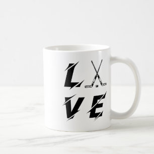 Eishockey-Liebesstöcke Lustiger Eishockeyspieler G Kaffeetasse