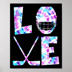 Eishockey-Liebhaber-Geschenk Co. Liebe Eishockey M Poster