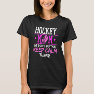 Eishockey-Mama Expert Player Trainer Sportgrafik T-Shirt