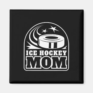 Eishockey-Mama - Lustige Hockey-Mama  Magnet