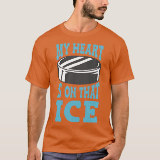 Eishockey-Mama Vater T-Shirt