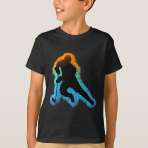 Eishockey Männer Kinder Jugend Geschenk für Hockey T-Shirt
