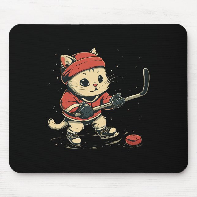 Eishockey Männer  Mousepad (Vorne)