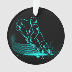 Eishockey-Medaille Ornament zweite Version