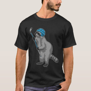 Eishockey mit Eishockeyschläger T-Shirt