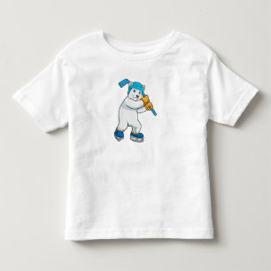 Eishockey mit Stick Kleinkind T-shirt