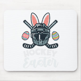 Eishockey-Osterhelm-Puck-Sport Männer Jungen Kinde Mousepad