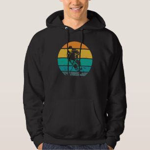 Eishockey  Player Gift Idee Retro Hoodie
