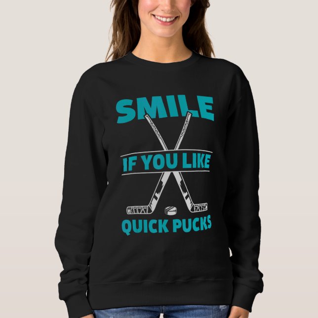 Eishockey Player im Überblick Sweatshirt (Vorderseite)