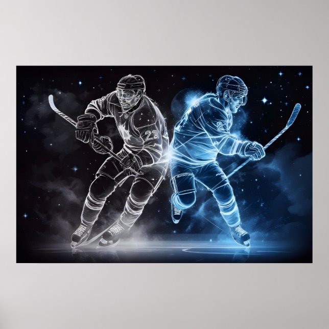 Eishockey Poster (Vorne)