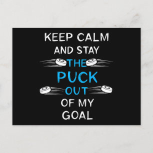 Eishockey Puck Eishockey Winter Team Sport Feiertagspostkarte