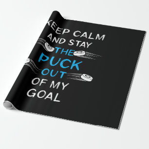 Eishockey Puck Eishockey Winter Team Sport Geschenkpapier