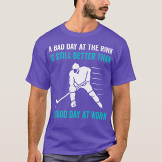 Eishockey-Rink besser als Funny Eishockey T-Shirt