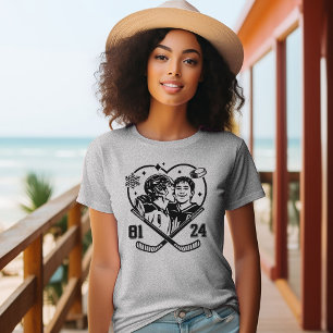 Eishockey Romance Team Hollanov Shane & Ilya Buch T-Shirt